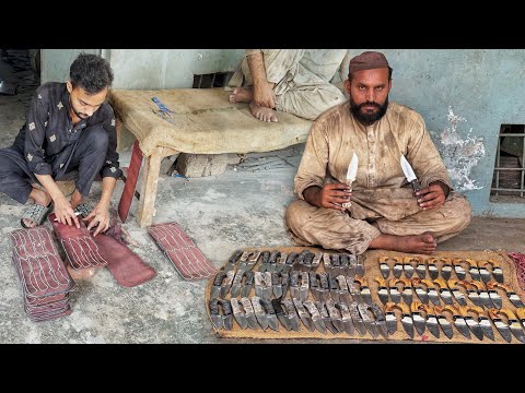 Most Amazing Process of Making Skinner Knife | incredible Factory Manufacturing Mass Production