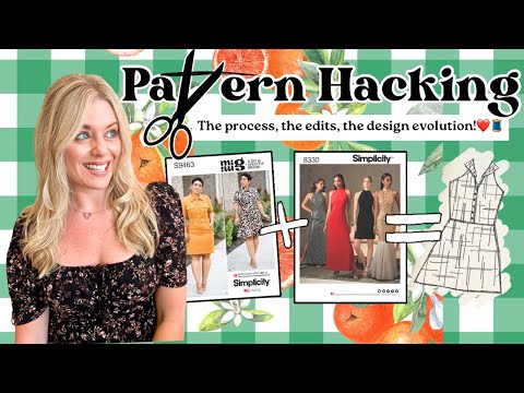 Creative (Easy!) Big 4 Pattern Hacking✂️ | Sewing a Cute Summer Dress (& how YOU can too!)👗#sewn