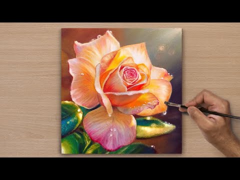Painting a Lovely Morning / Acrylic painting / Art paintings