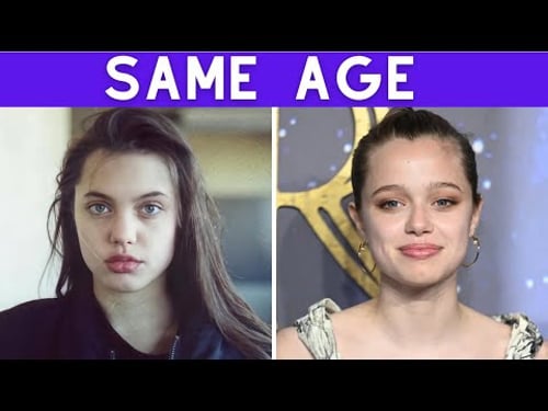 50+ Celebrities and Their Kids at the Same Age (Side by Side)