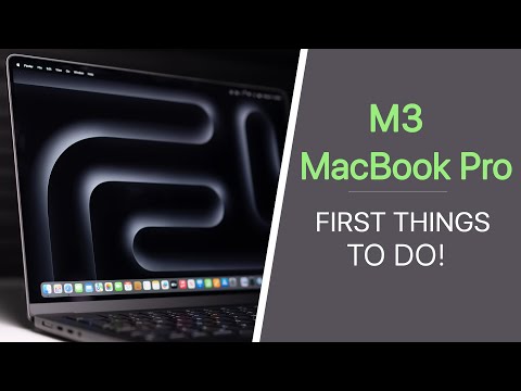 M3 MacBook Pro - First 21 Things To Do! (Tips & Tricks)