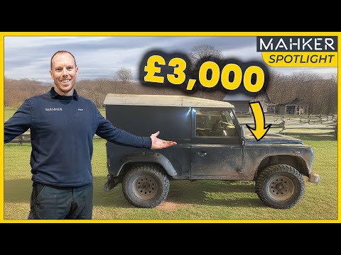I Bought the CHEAPEST Defender 90 in the UK – BMW M57 Swapping my new Farm Truck || Mahker 4x4